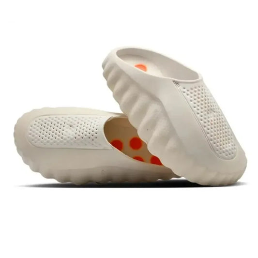Slides 001 Rubber Tech Comfort Slippers 002 Running Bone White Red Black Light Smoke Grey Men Women Mind001 Summer Beach shoes
